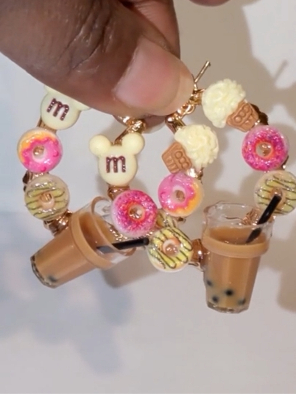 Java Bae-Carefully Hand Crafted Small Hoop Earring - Picture 4 of 17